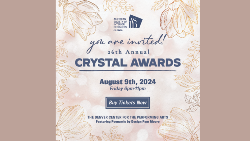 26th Annual ASID Colorado Crystal Awards Gala